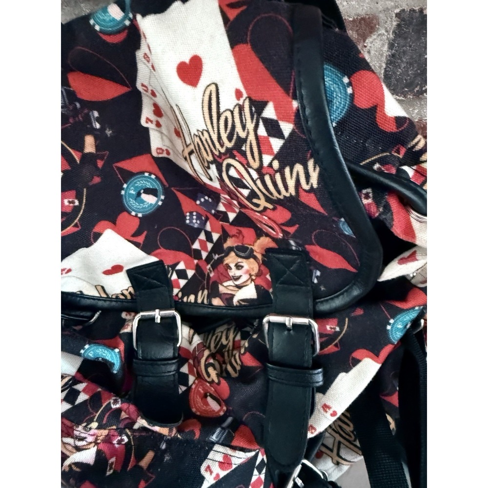 Harley Quinn Themed Backpack by DC Comics DC Comics Size: OS - Picture 2 of 12